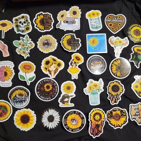 Sunflower magnets
