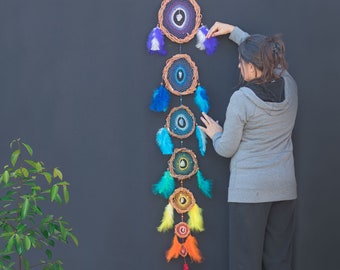 7 Chakra Wall Hanging: Boho Tapestries for Meditation, Yoga, and Spiritual Home Decor, Boho Hippie Tapestries, Meditation Art, Spiritual