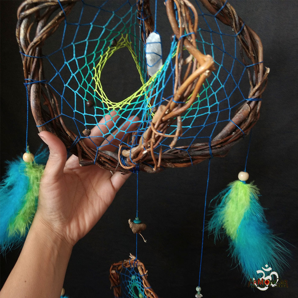 Catch 3D Dreams Crystal Dream Catcher Dreamcatcher Willow Etsy