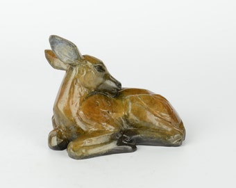 bronze Fawn Limited edition sculpture