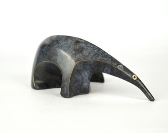 Giant Anteater limited edition bronze sculpture in presentation box