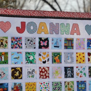 Personalized I-Spy Quilt