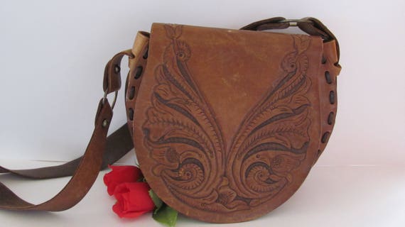 leather butterfly purse