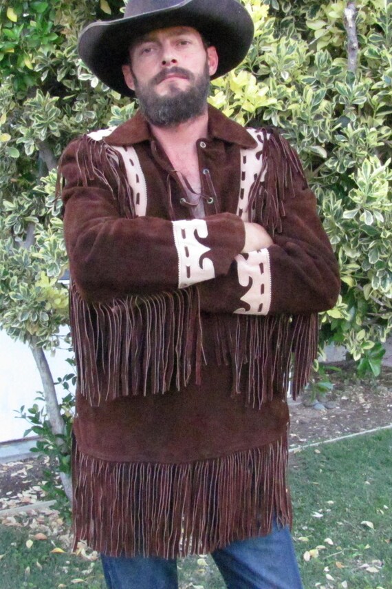FRINGE WESTERN PULLOVER, Suede Fringe Jacket, Frin