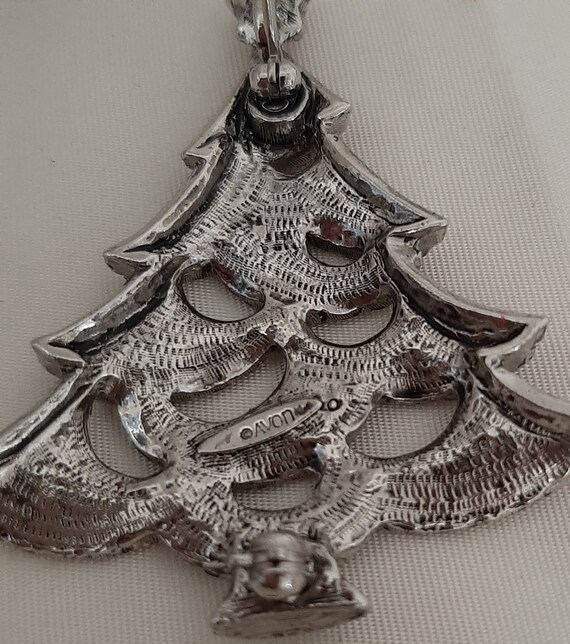 MARCASITE CHRISTMAS PENDANT, Vintage Marcasite Ch… - image 7