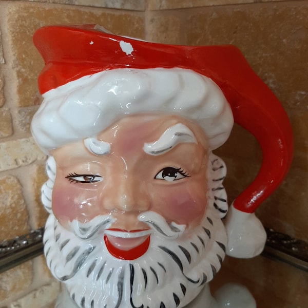 Napco Santa Pitcher - Etsy