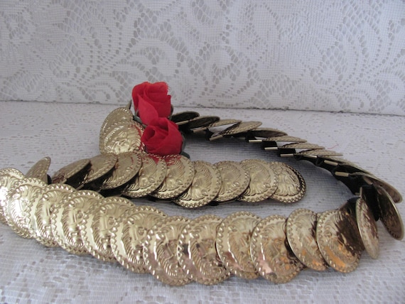 Vintage Gold Lion Head Stretch Belt Vintage Gold Lion Head Belt Buckle Snake Stretch Band | eBay main image 4