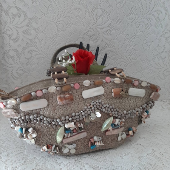 MARY FRANCES HANDBAG, New Years Eve, Vintage Mary… - image 1