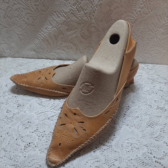 LEATHER GENIE SHOES Zara Shoes Belly Dance Shoes - Etsy