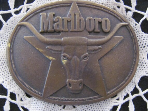 marlboro belt buckle