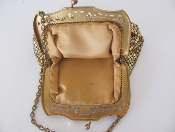 WHITING AND DAVIS, Art Deco Statement Purse, 1940… - image 5