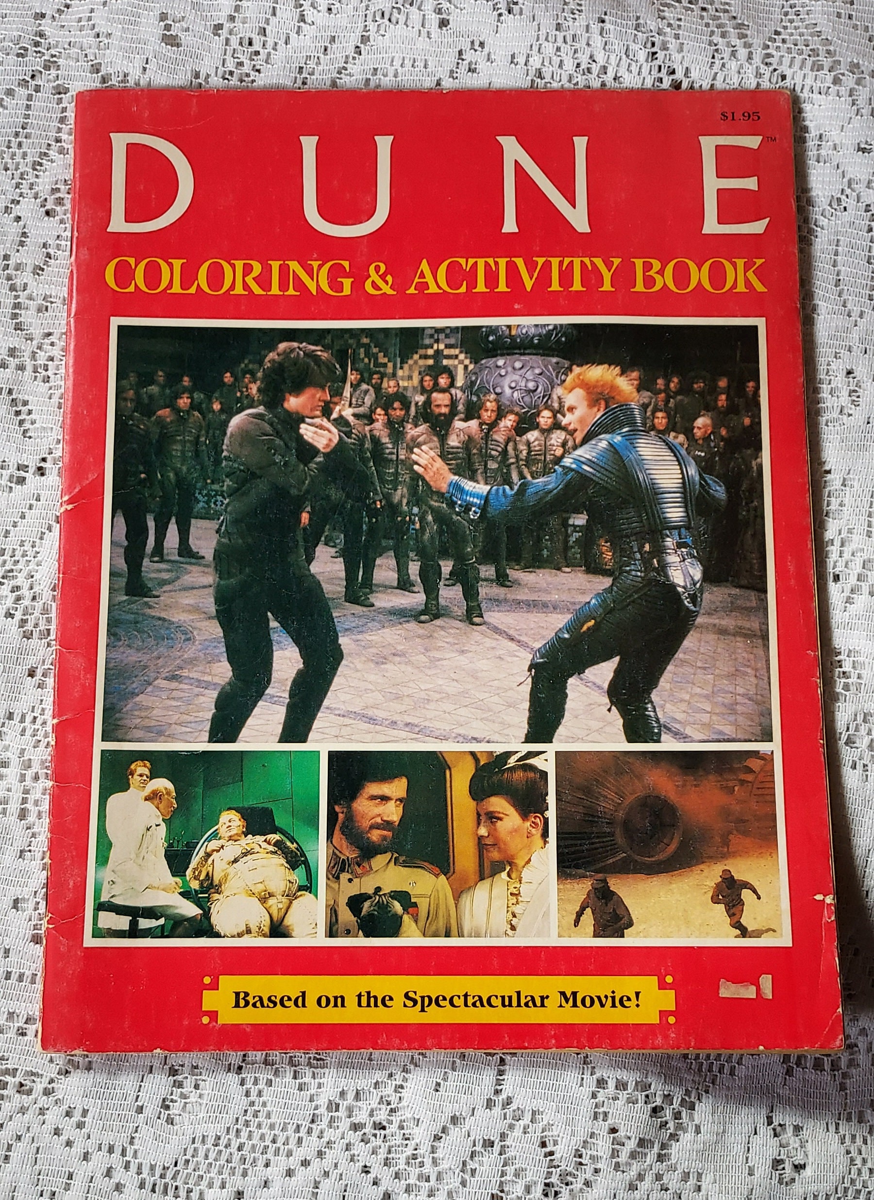 1984 DUNE COLORING BOOK, Vintage Dune Activity Book - Etsy