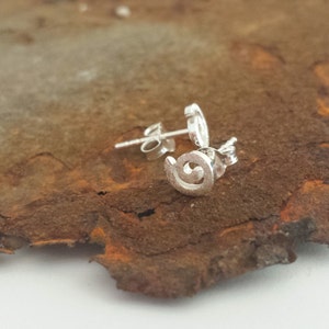 Boho Spiral Earrings Grape Spiral Silver SPECIAL OFFER 15 /% DISCOUNT