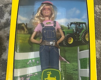 John Deere Barbie Doll-Pink Label-Pop Culture Collection-Mattel