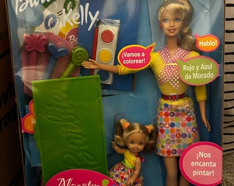 Barbie en Kelly You Can Be Anything....Kunstleraar-speelset