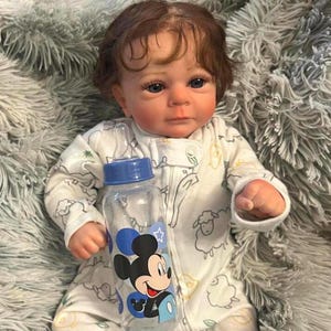 Reborn Baby Boy Full Vinyl Limbs Cloth Body + Akcesoria (NOWOŚĆ)
