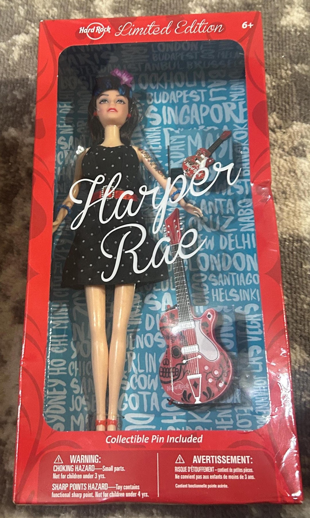 Harper Rae Barbie Hard Rock Barbie Doll [NEW] - Etsy