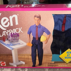 Barbie-Ken at Work Playset (NEW) Vintage 1993