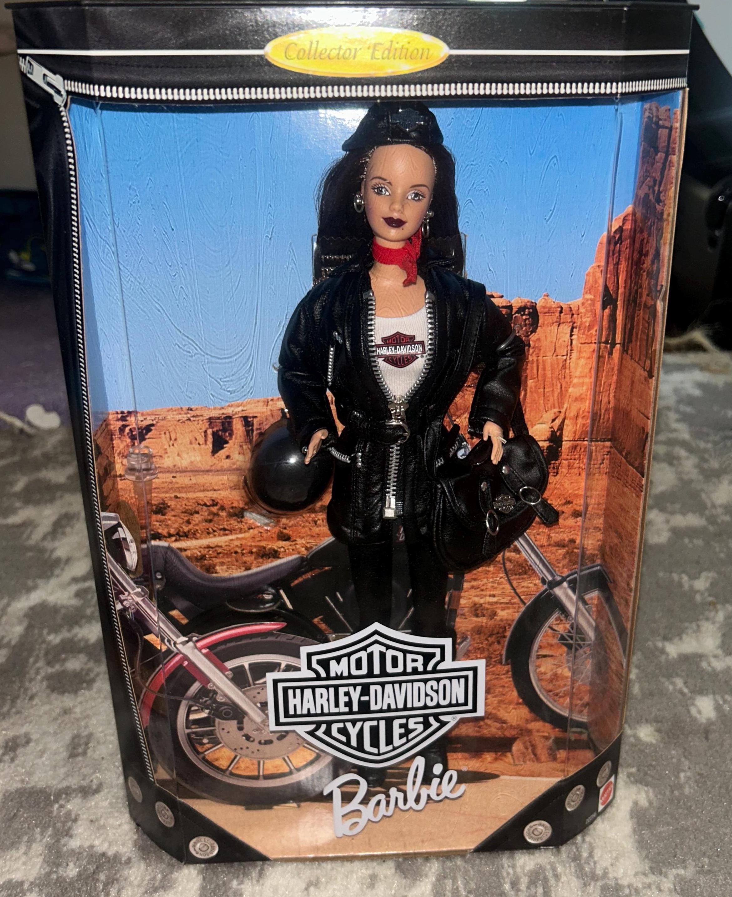 バービー人形 HARLEY-DAVIDSON 非売品 Barbie Collector Edition Harley Davidson Motorcycles Doll