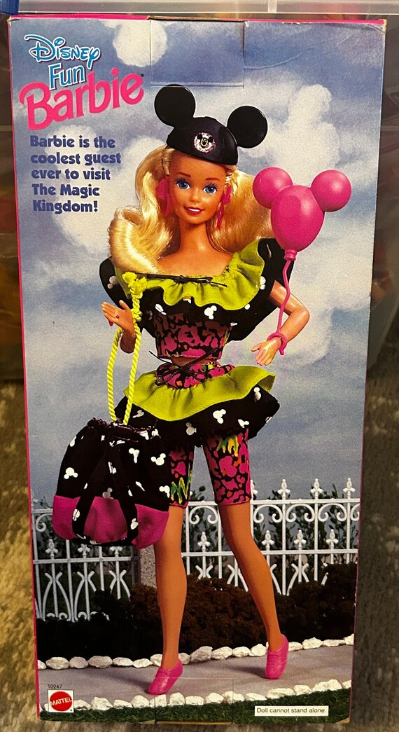 Disney Fun Barbie Disney Exclusive Vintage Doll - Etsy