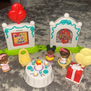Fisher-price Little People Birthday Party Celebration Set