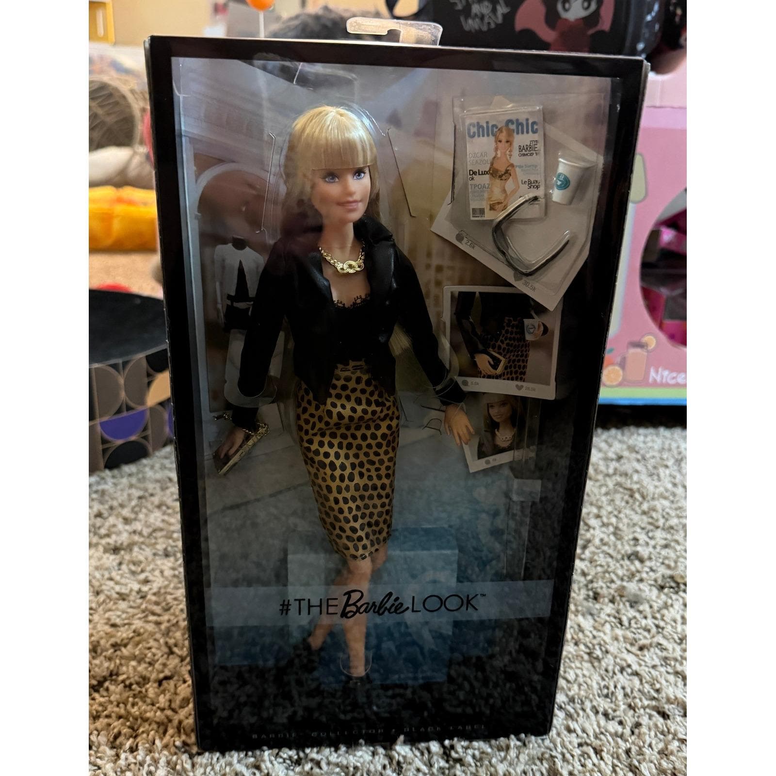 Mattel #the Barbie Look-barbie Collector-black Label Doll (NWT) - Etsy