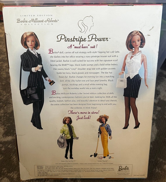 バービー ミリセント ロバーツ ピンストライプ パワー 限定版