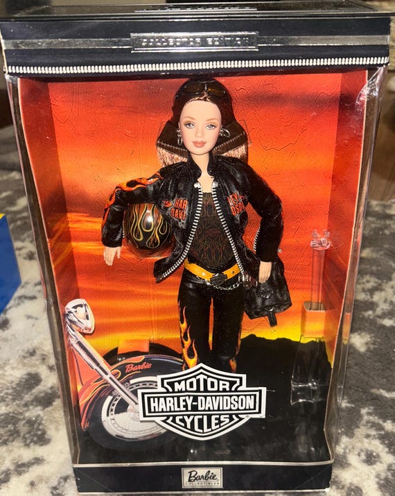 希少・未開封】バービー豪華3点setハーレーダビッドソン＆ディーバ