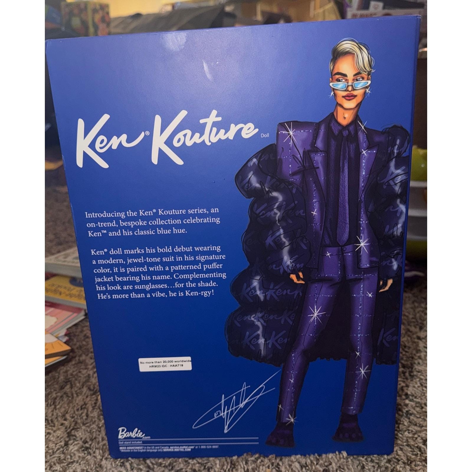 Ken Kouture Doll #1　バービー Mattel Barbie Signature Ken Kouture Doll #1 (NWT) - Etsy