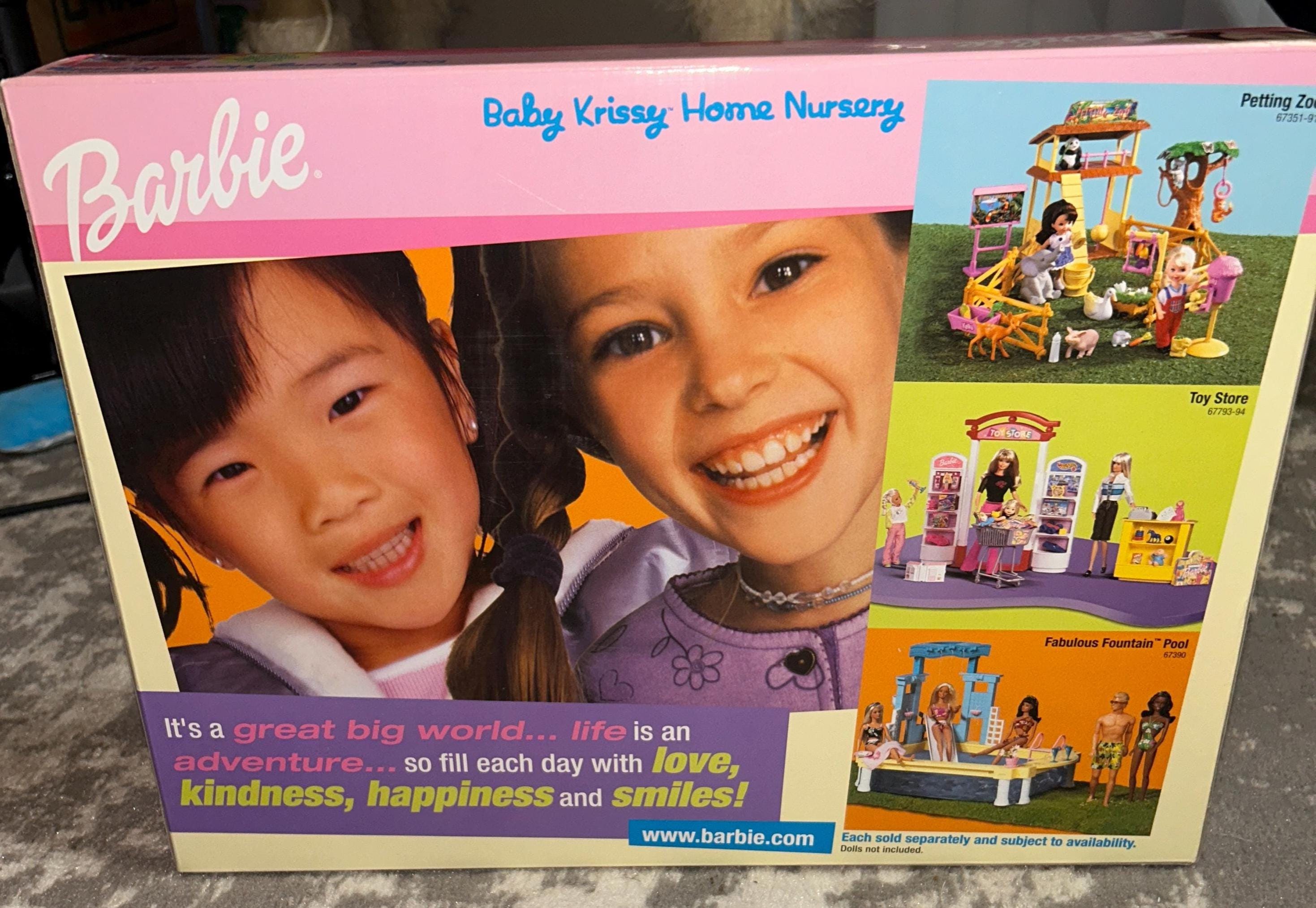 Mattel Barbie Baby Krissy Home Nursery Set (vintage) 1999 (NEW) - Etsy