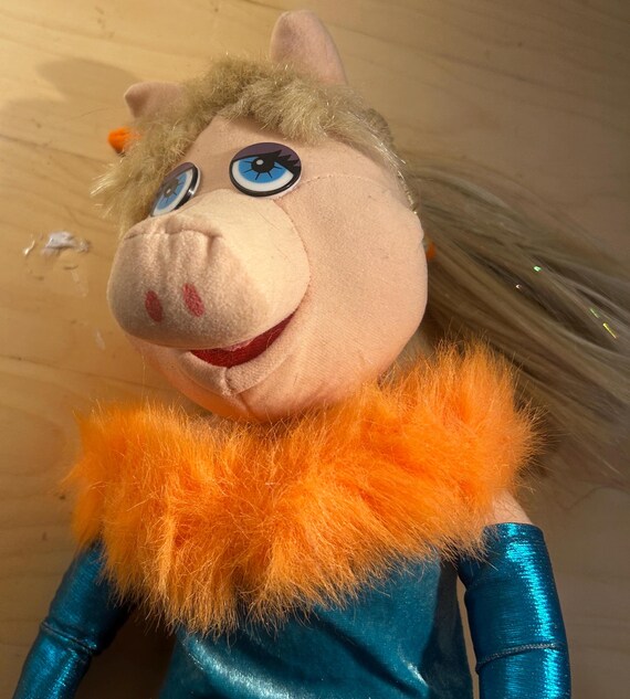 Jim Henson Muppets Plush Miss Piggy - Etsy