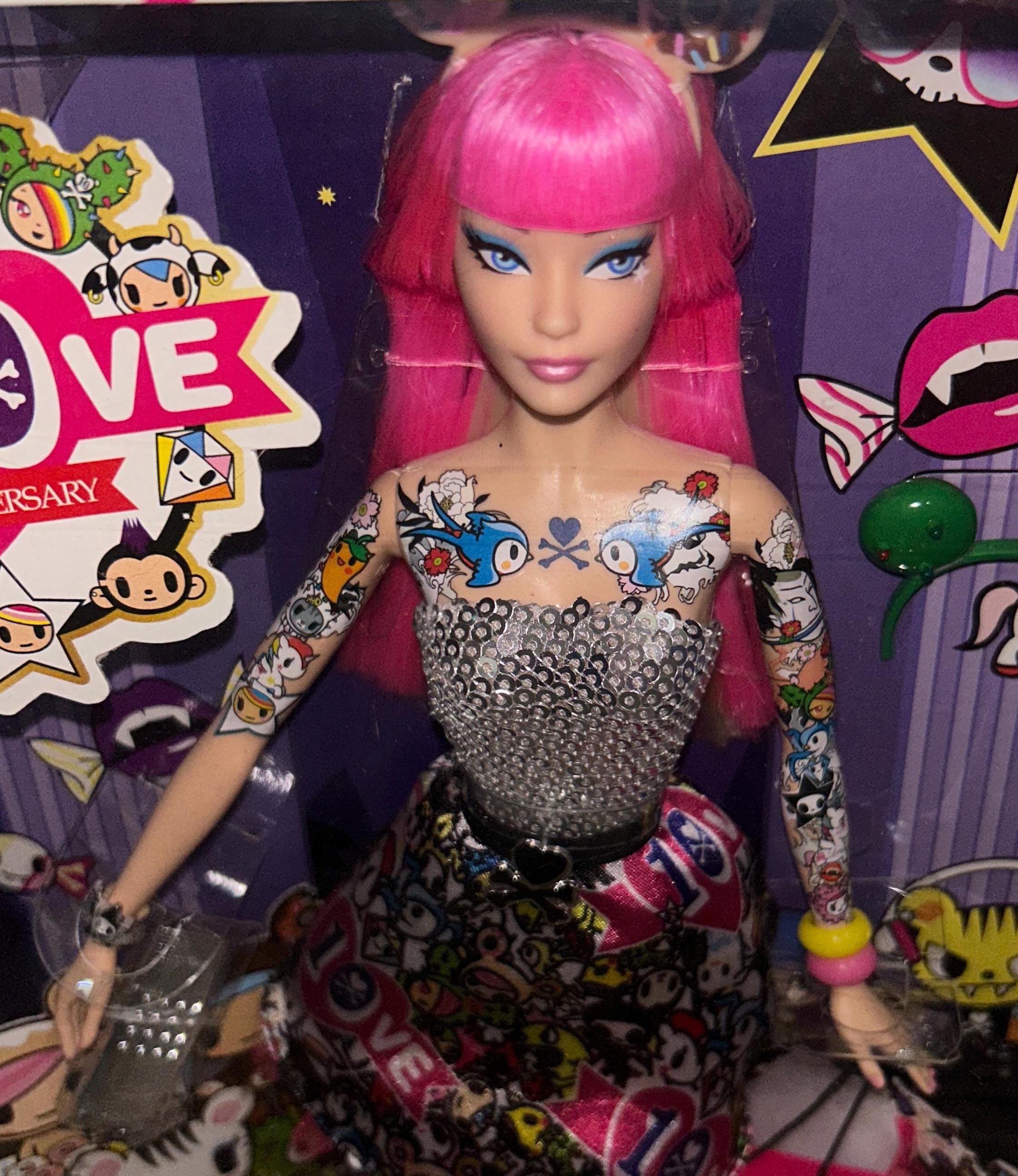 Mattel Tenth Anniversary Tokidoki Black Label Barbe Collector Doll