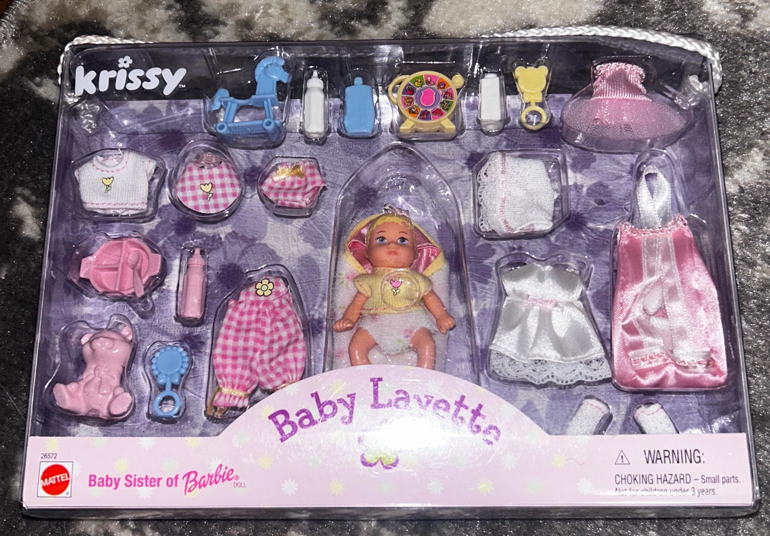 Barbie Baby Sister Baby Layette Set Mattel