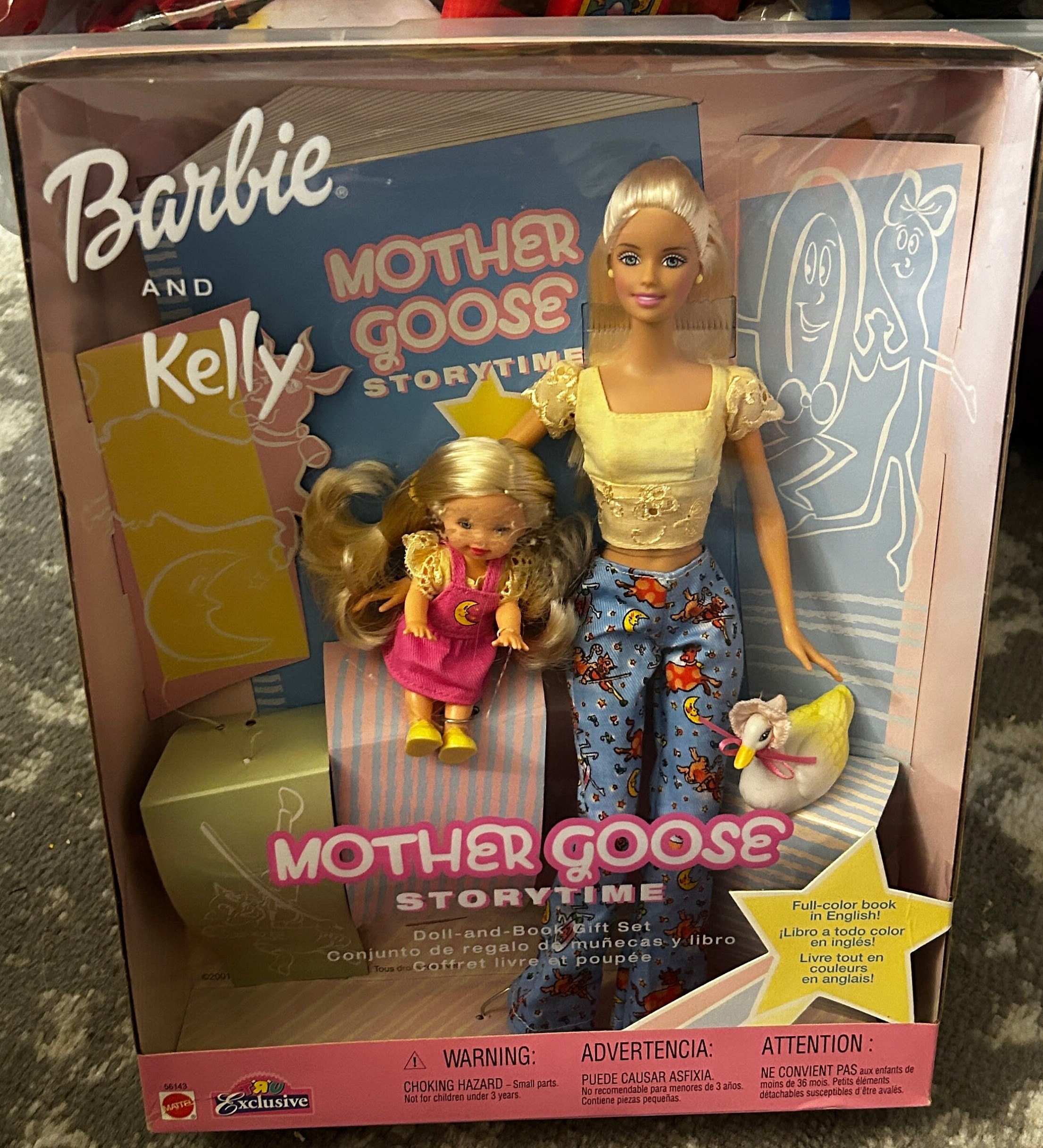 Barbie & Kelly Mother Goose Storytime Dolls - Etsy