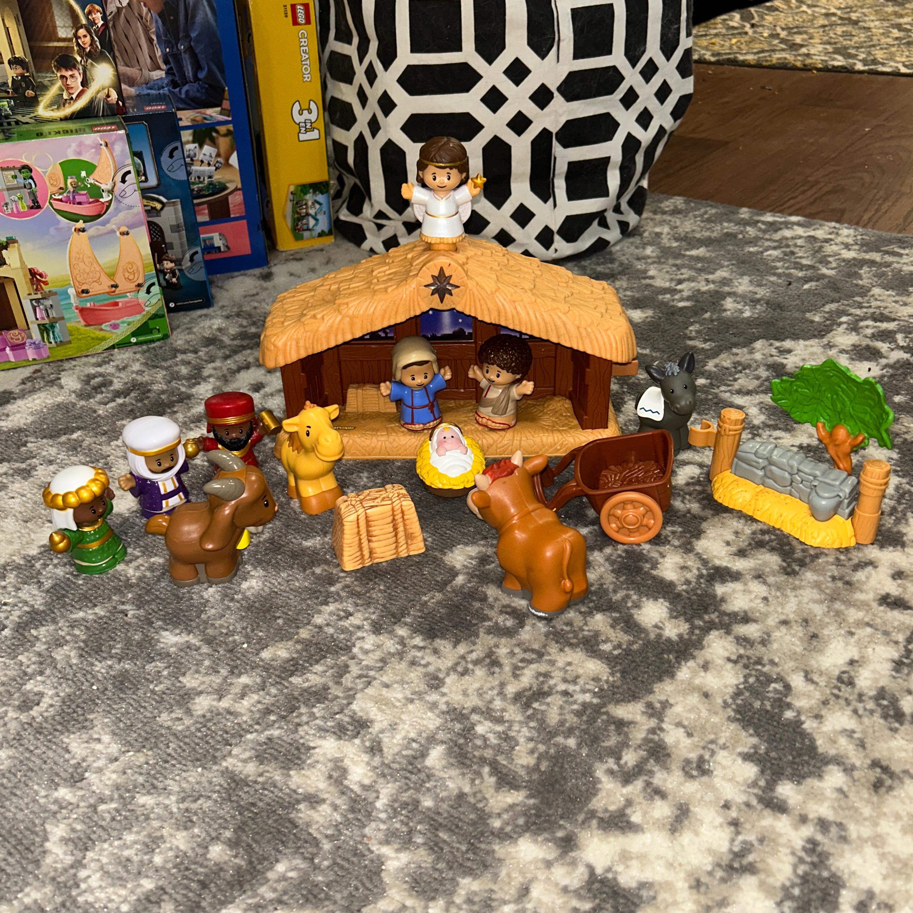 Fisher-Price Little People Christmas Story Nativity Set