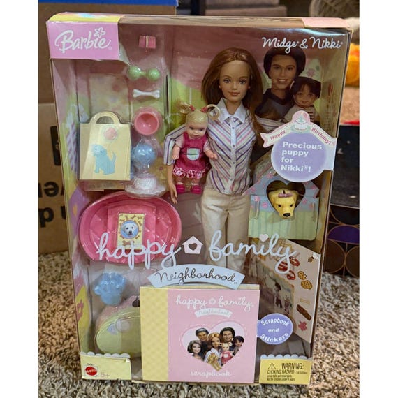 Mattel (barbie) Happy Family Neighborhood Midge & Nikki (NWT) - Etsy