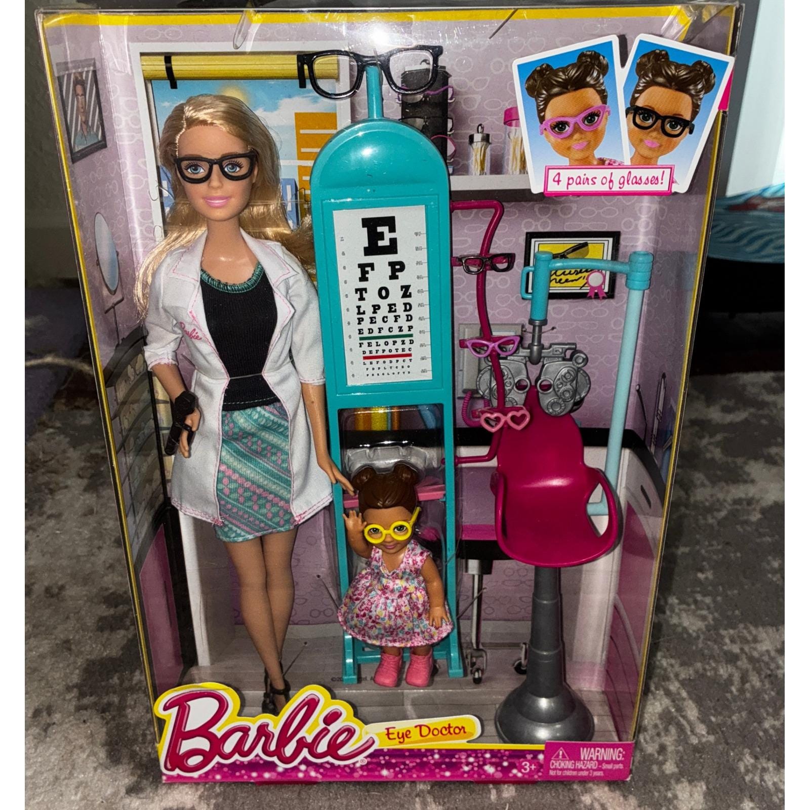 Mattel Careers Eye Doctor Doll Set (NWT) Ireland
