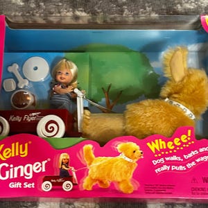 Barbie- Kelly and Ginger Geschenk Set Mattel (1997)