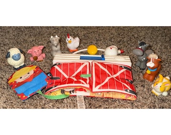Tela y sonidos de Fisher-Price Little People - Mi primera granja