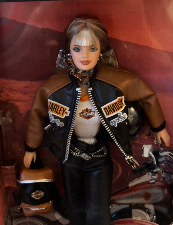HARLEY-DAVIDSON Barbie #4 服はGAP，MA-1 Barbie Harley-davidson: 4th in Series Collector Edition 2000
