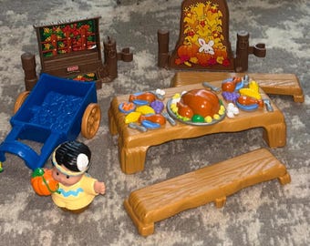 Fisher-price Little People Thanksgiving Celebration Set