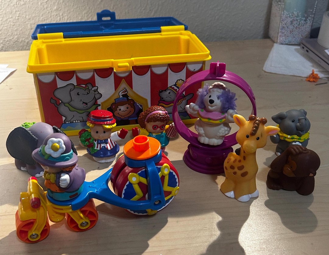 Fisher-price Little People on the Go Lunchbox Circus Theme - Etsy