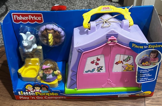 Fisher-price Little People Play 'N Go Campsite Set UK