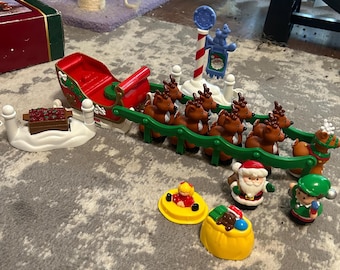Fisher-Price Little People Twas the Night Before Christmas Set