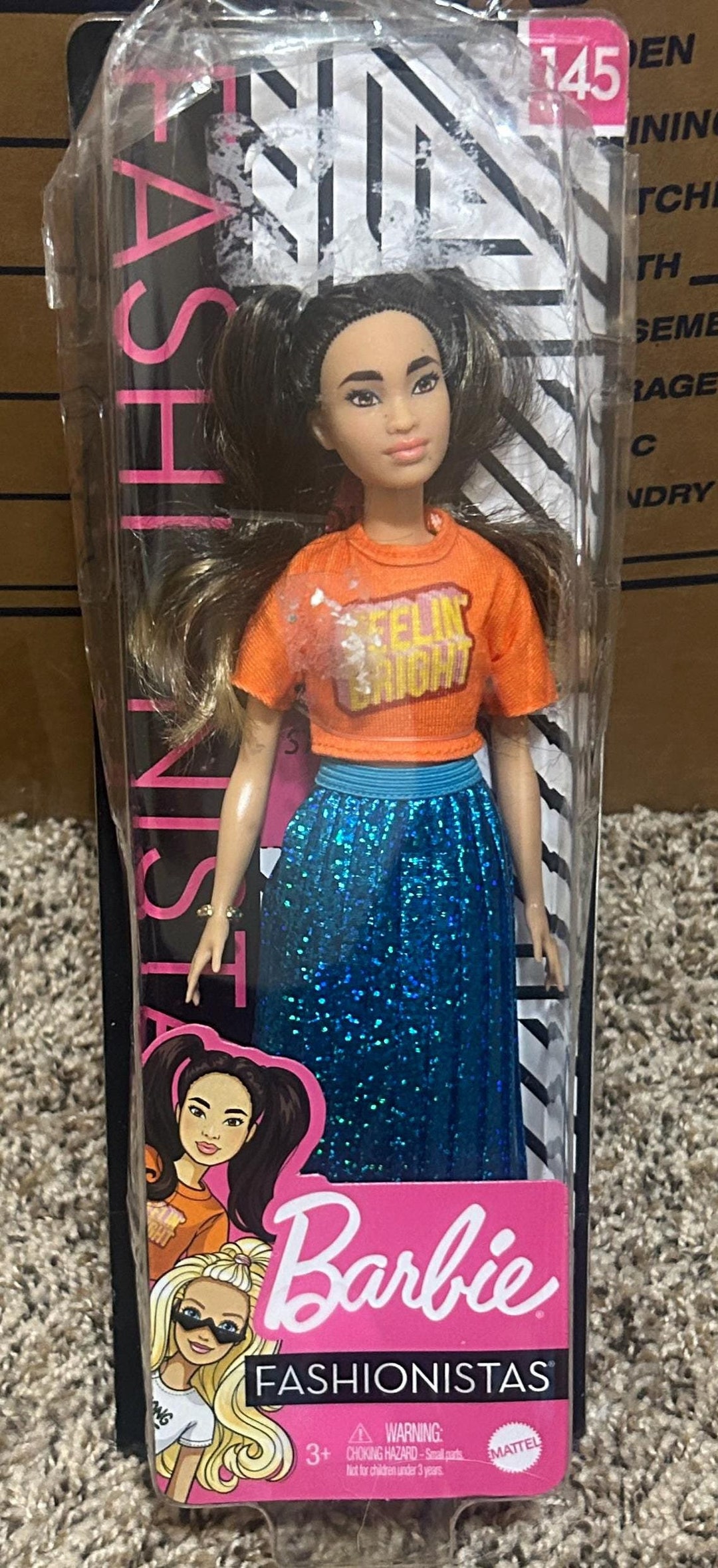 Bambola Barbie Fashionistas 145 Italia