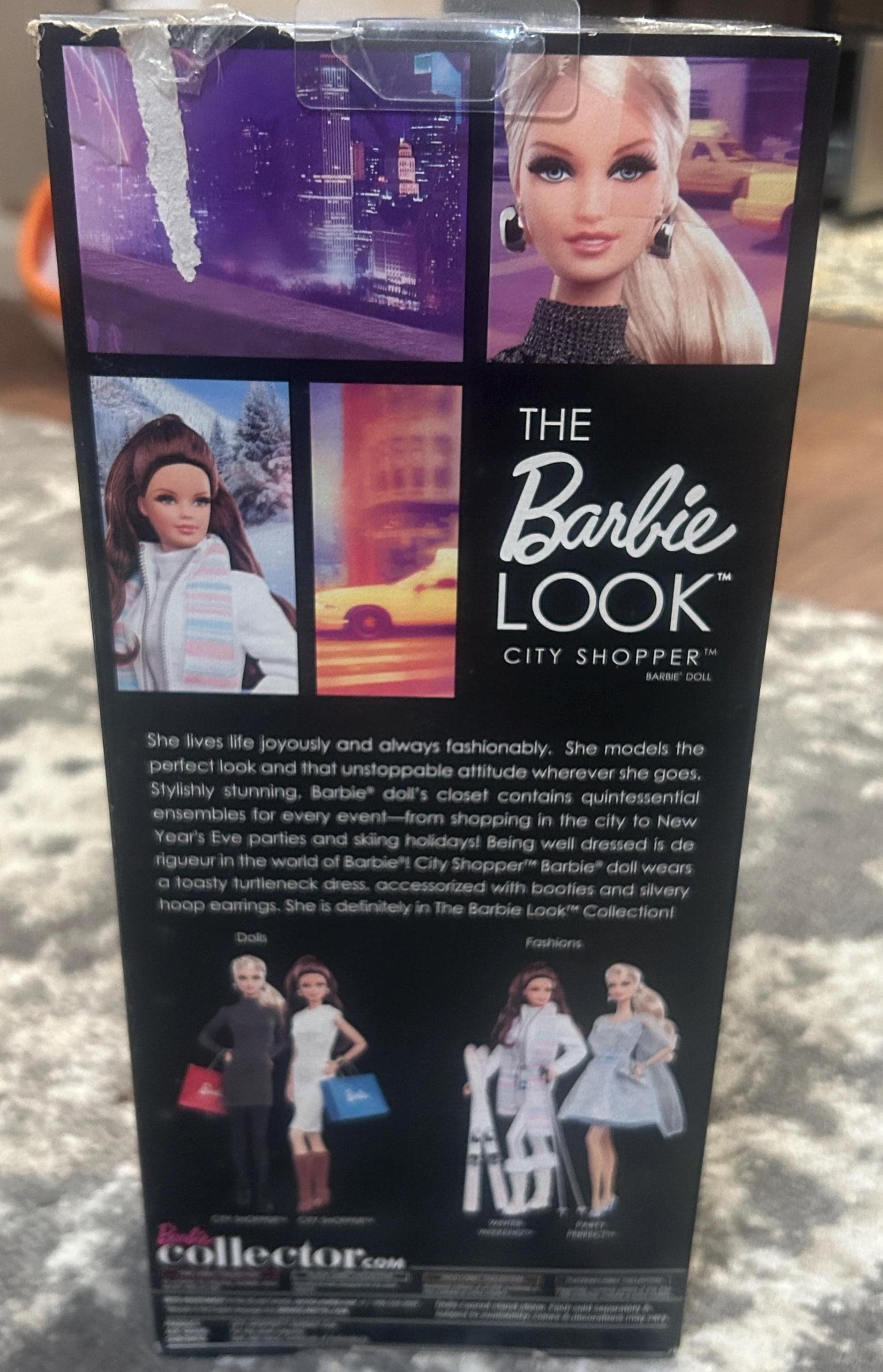 Mattel Barbie-the Look City Shopper Black Label Doll (NEW) - Etsy