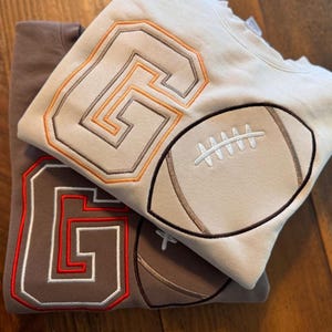 Game Day Gildan Sweatshirt | Embroidered Football Crewneck