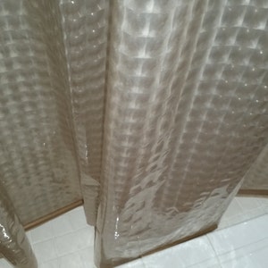 Shower Curtain Weights Stabilizer prevent shower curtain or liner cling perfect for borderless / frameless / barrier free showers image 3