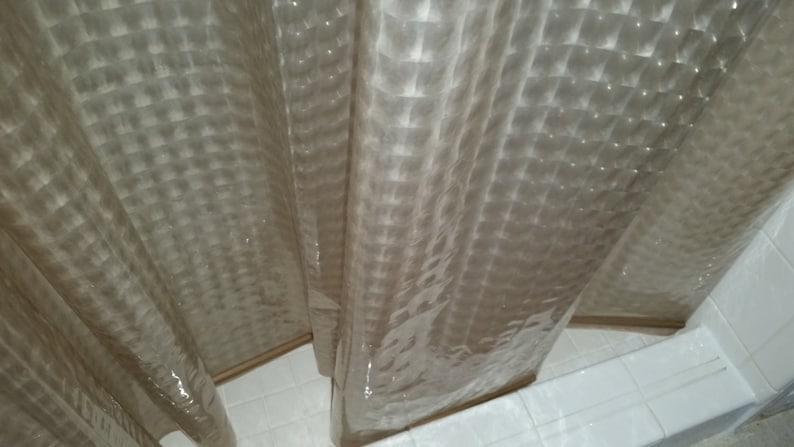 Shower Curtain Weights Stabilizer prevent shower curtain or liner cling perfect for borderless / frameless / barrier free showers image 3