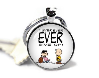 Peanuts Key Charm Collection Walk SNOOPY Keychain Chain